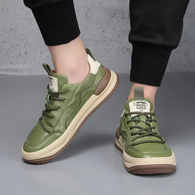 Luca Italiana Leather Sneakers