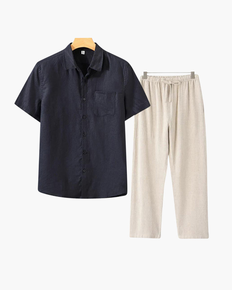 Linen Set (Short Sleeves)
