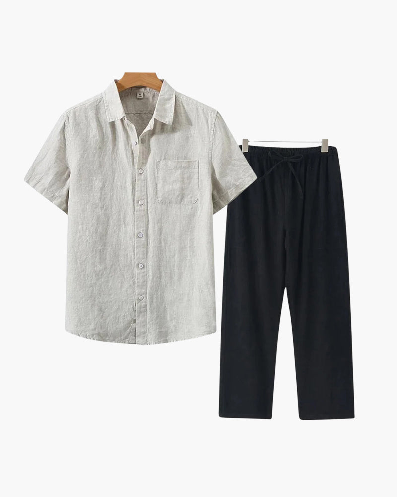 Linen Set (Short Sleeves)