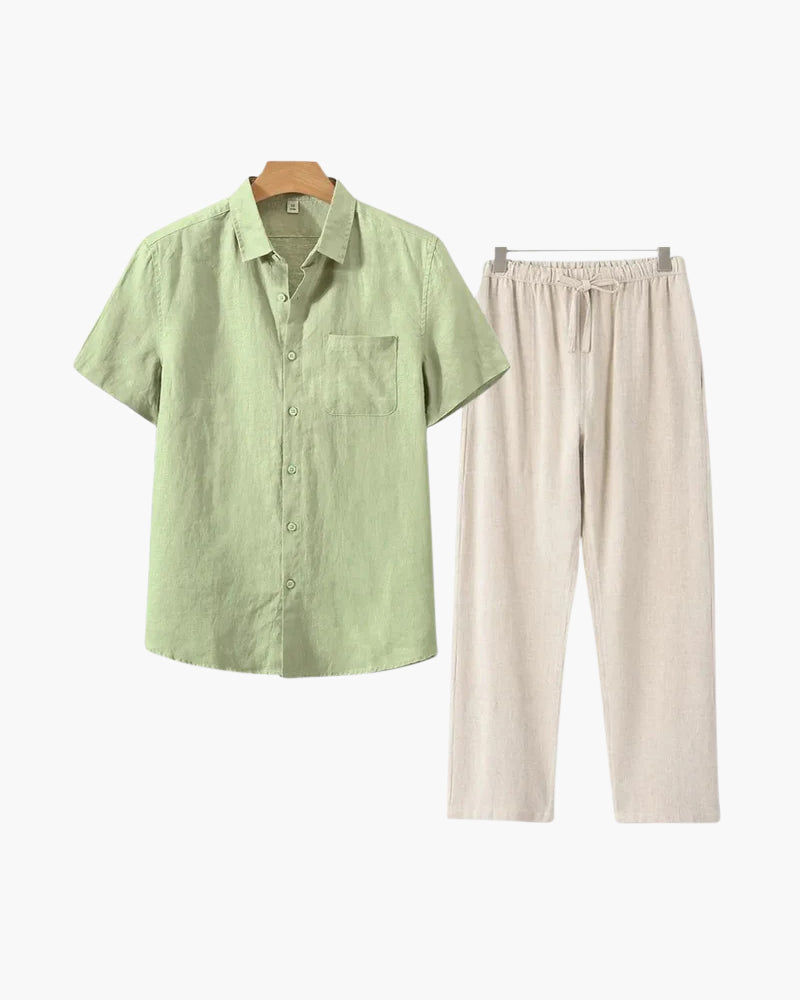 Linen Set (Short Sleeves)