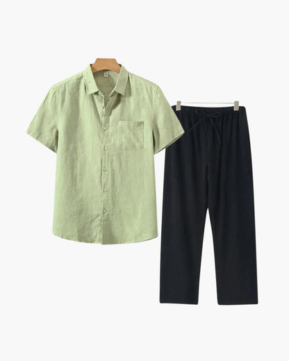 Linen Set (Short Sleeves)