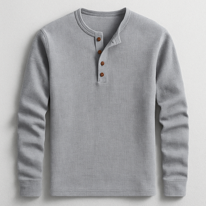 Hudson Henley Long Sleeve Shirt