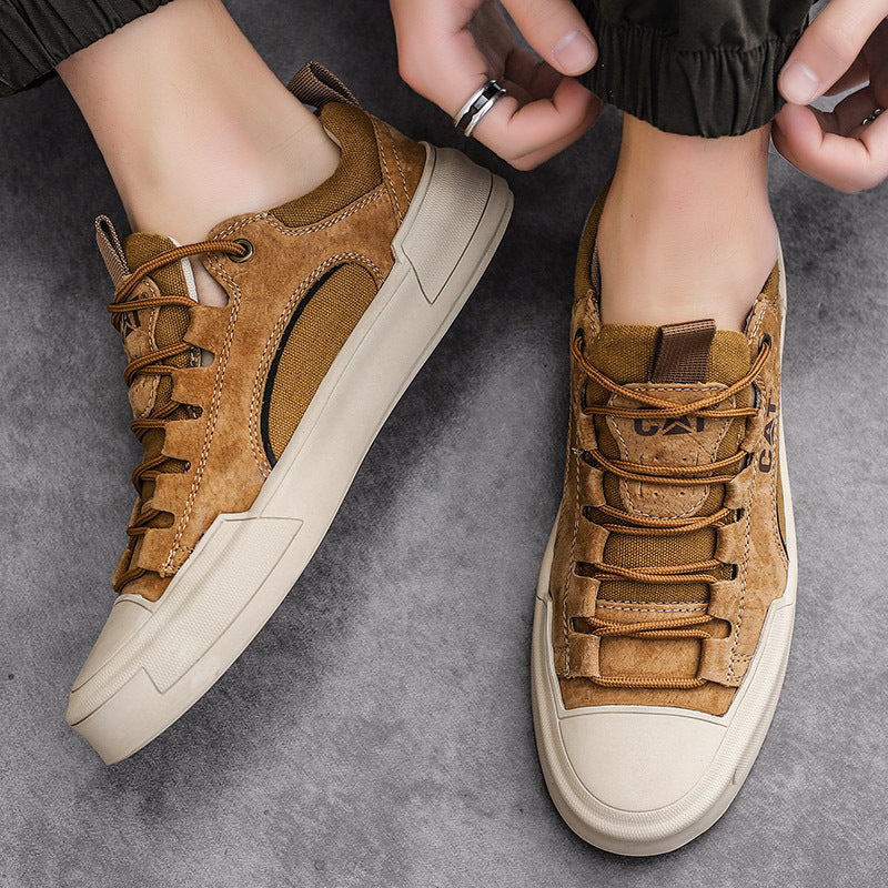 CAT® UrbanEdge Leather Sneakers