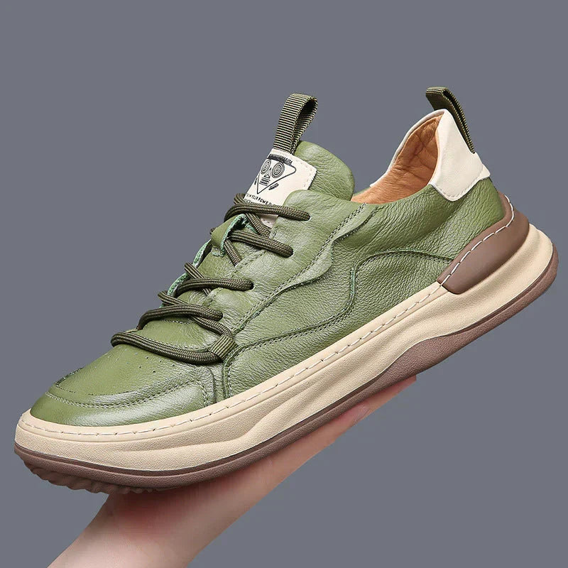 Luca Italiana Leather Sneakers