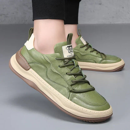 Luca Italiana Leather Sneakers